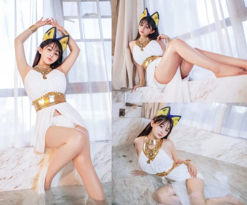 桜井宁宁-白色猫娘 [132P-923MB]-桃雾阁
