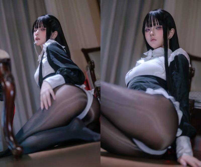 屿鱼-黑丝修女 [40P-82MB]-桃雾阁