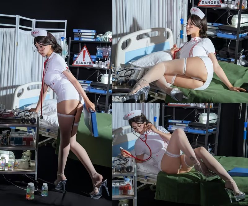 奈汐酱nice-心动护士 [80P1V-2.13GB]-桃雾阁