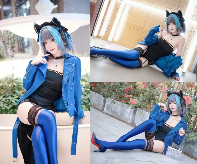 封疆疆v-碧蓝航线 柴郡常服 [27P-393MB]-桃雾阁